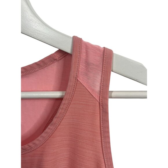 Adidas Pink Oversized Logo Tank Size Large Sleeveless Gym Top - Picture 4 of 14
